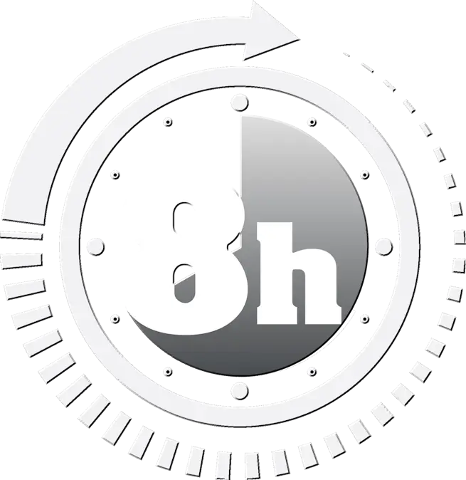 8h